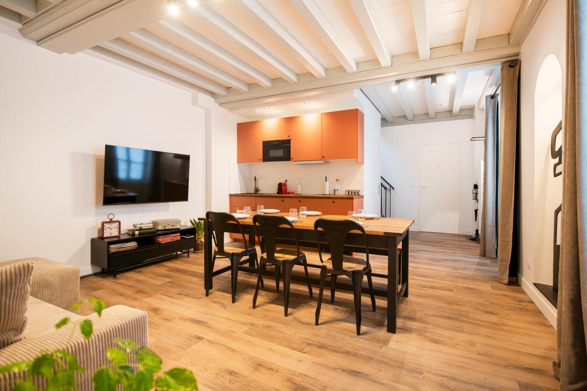 Le Laurencin Sens - Le Duplex - Coeur De Ville Zewnętrze zdjęcie