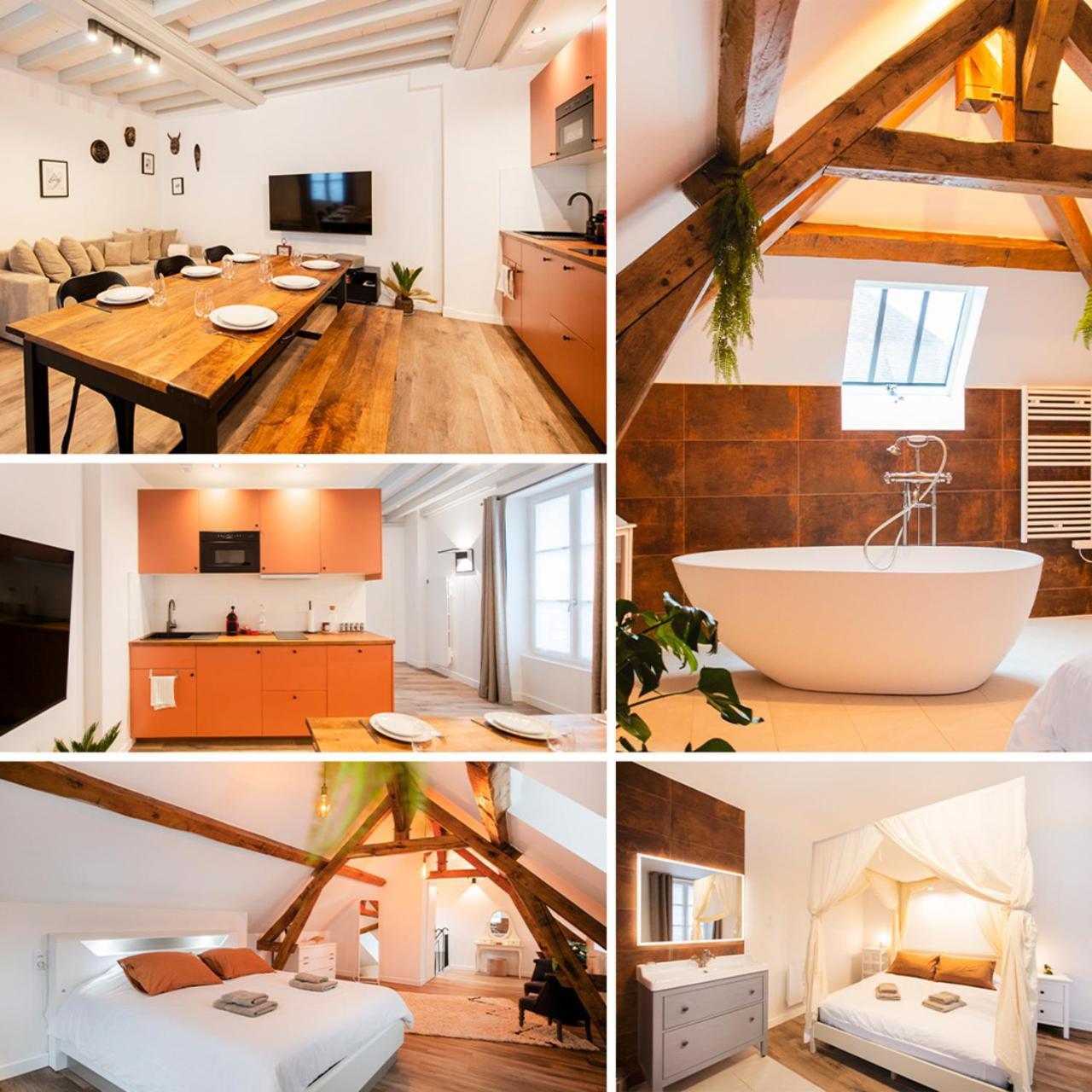 Le Laurencin Sens - Le Duplex - Coeur De Ville Zewnętrze zdjęcie